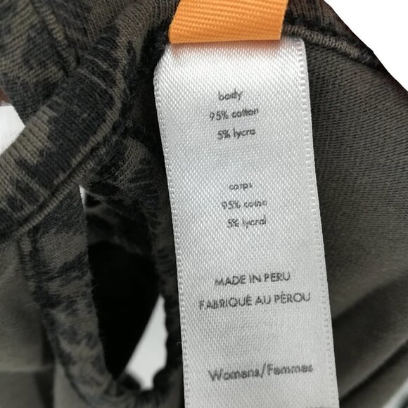 Lucy Sleeveless Knit Stretch Tank Dress Size L Keyhole Pockets Green Black - Picture 12 of 12